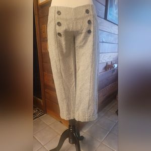 BCBG cropped tweed trousers